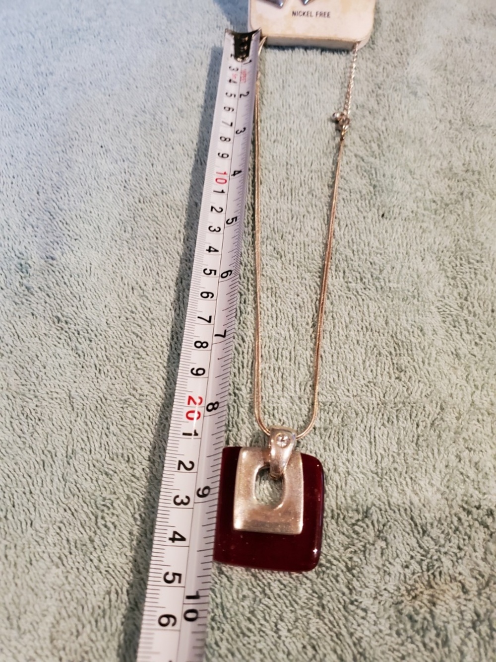 Necklace and earrings together